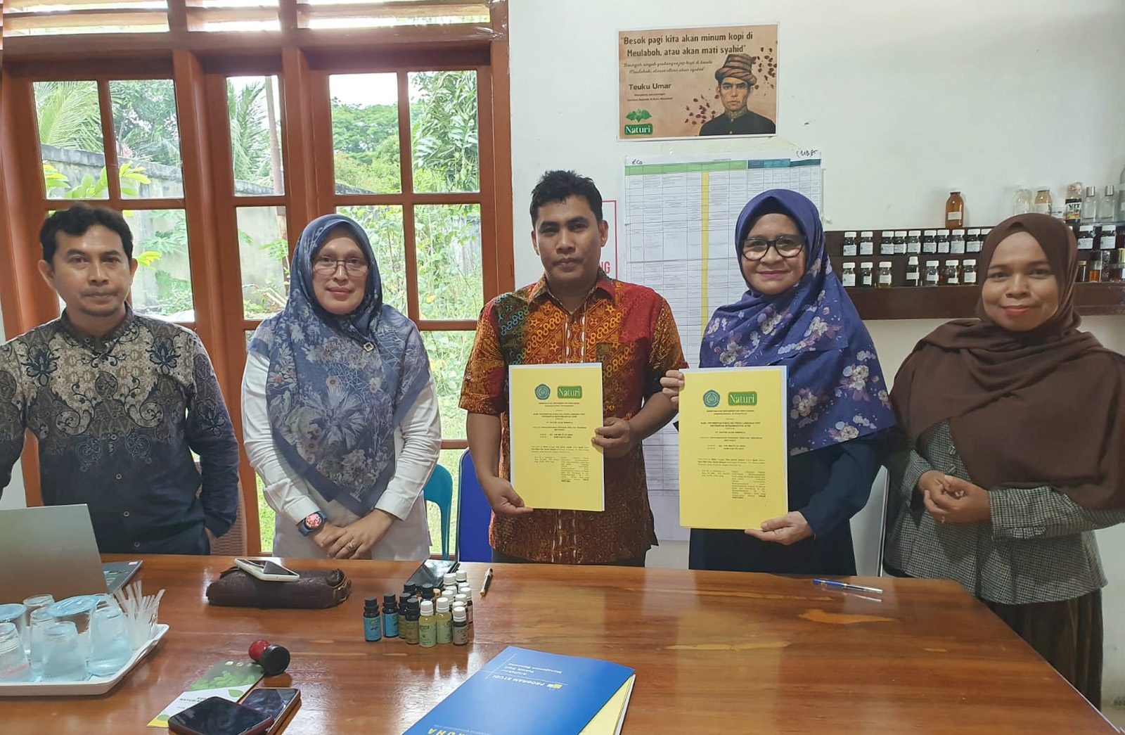 Fakultas Teknik Unmuha dan PT. Naturi Alam Semesta Menandatangani Nota Kesepakatan untuk Meningkatkan Kolaborasi